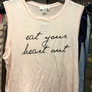 Eat Your Heart Out Muscle Tee